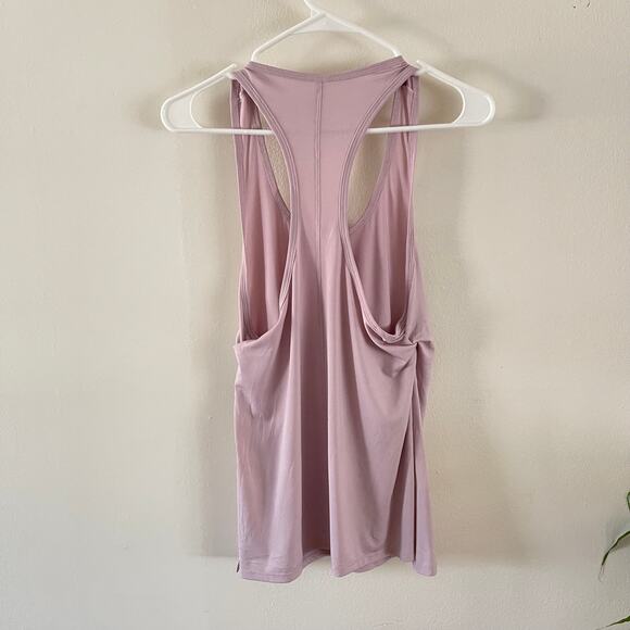 Fabletics Joyce Side Twist Tank Top Womens X-Small Pink Yoga Workout Exercise - Picture 2 of 8